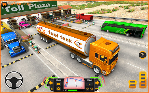 Oil Tanker Driving Truck Games screenshot