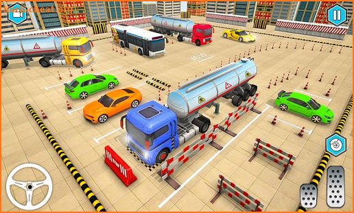 Oil Tanker Parking Game: Real Truck Driver Parking screenshot