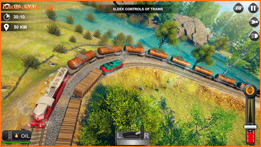 Oil Tanker Train Simulator 2020: Pro Transporter screenshot