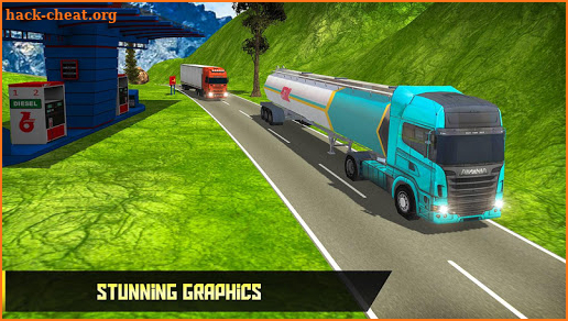 Oil Tanker Transport Offroad Driving Simulator 3D screenshot