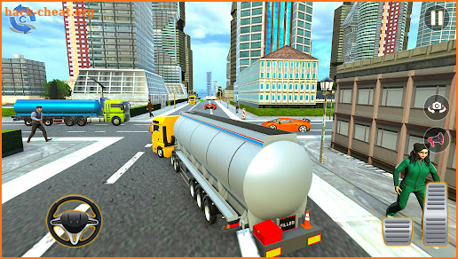 Oil Tanker Truck Driving screenshot