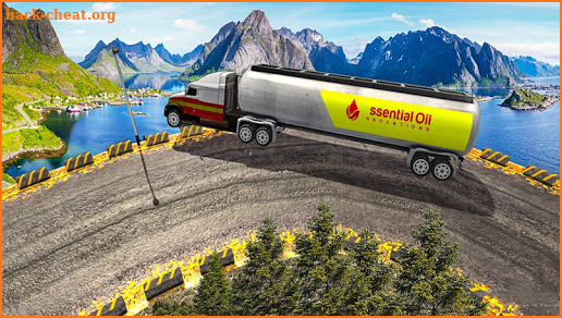 Oil Tanker Truck - Uphill Driving Simulator 2019 screenshot