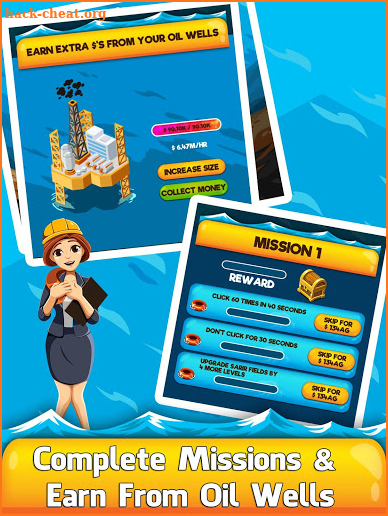 Oil Tycoon 2 - Idle Clicker Factory Miner Tap Game screenshot