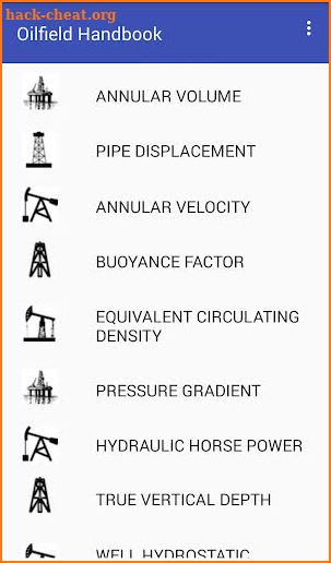 Oilfield iHandbook screenshot