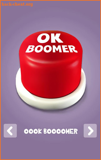 Ok Boomer Meme Button screenshot