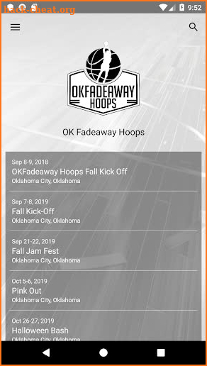 OK Fadeaway Hoops screenshot