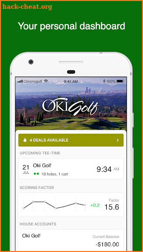 Oki Golf screenshot