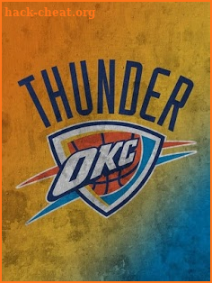 Oklahoma City Thunder Wallpaper Art screenshot