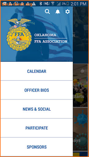 Oklahoma FFA Association screenshot