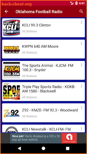 Oklahoma Football Radio screenshot