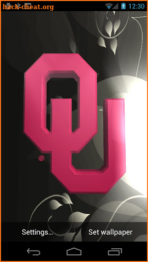 Oklahoma Sooners LIve WPs screenshot