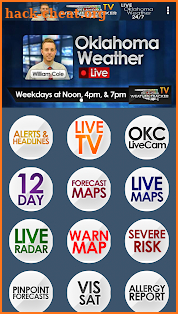 Oklahoma Weather Tracker TV screenshot