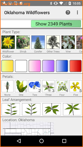Oklahoma Wildflowers screenshot