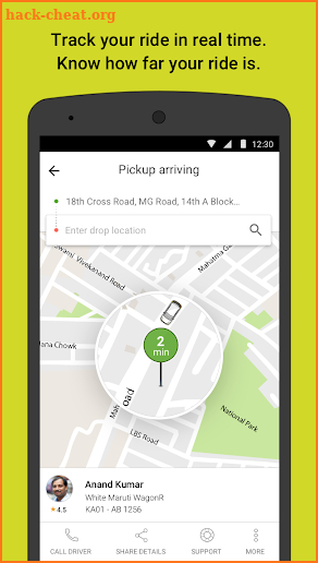 Ola. Get rides on-demand screenshot