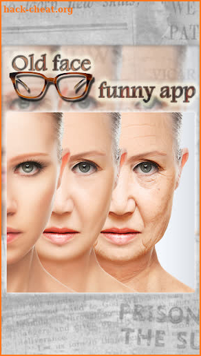 Old Face Aging Booth Funny App screenshot