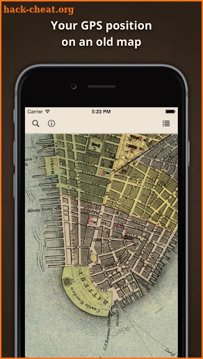Old Maps: A touch of history screenshot