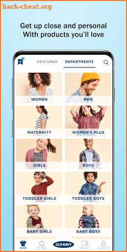 Old Navy screenshot