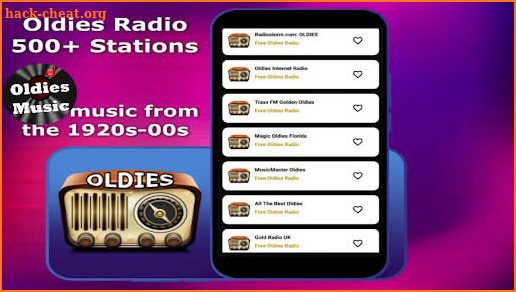 Oldies Radio 60s 70s 80s 90s screenshot