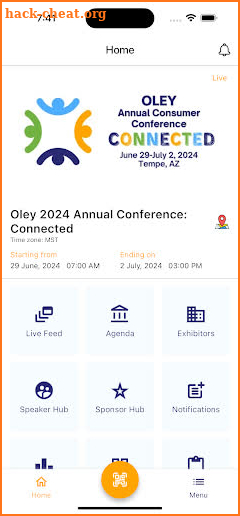 Oley '24 Conf: Connected screenshot