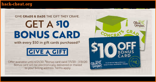 Olive Garden - Restaurants Coupons Deals screenshot