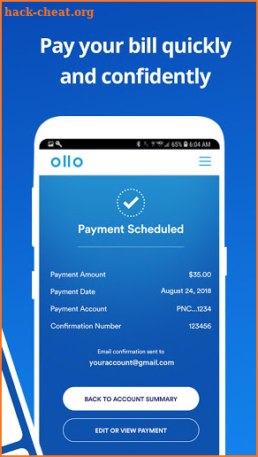 Ollo Credit Card screenshot