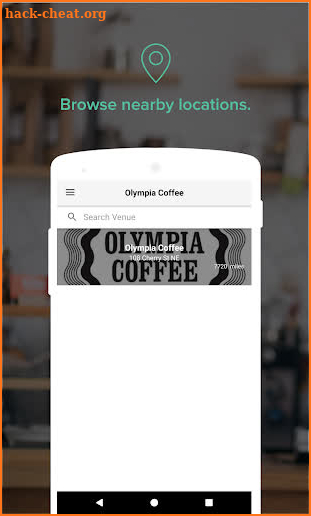 Olympia Coffee screenshot