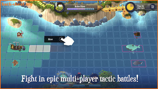 Om Nom Pirates Tactics screenshot