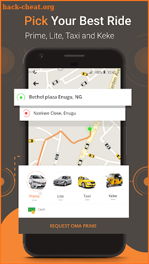 OMA - Taxi (Cab), Keke, Private Cars, Car Rental screenshot