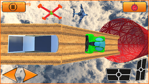 Omega Electric Car Stunt Game screenshot