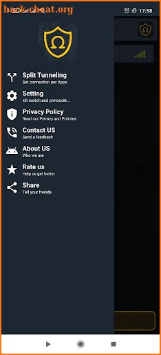 Omega Vpn screenshot