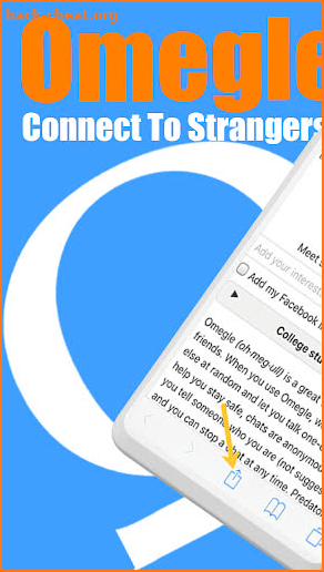 Omegle Advice talk to Strangers omegle Video Chat screenshot