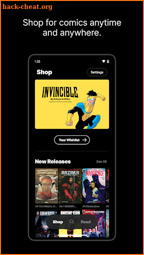 Omnibus – Comic Store & Reader screenshot