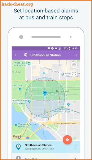 OmniBuzz - GPS Alarm for Transit screenshot