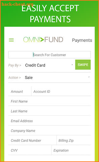 OmniFund screenshot