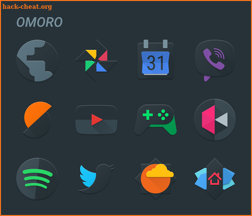 Omoro - Icon Pack screenshot