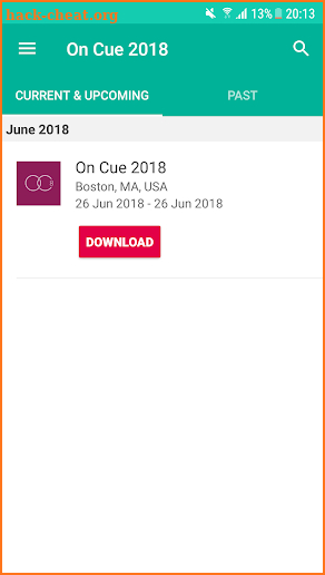 On Cue 2018 screenshot