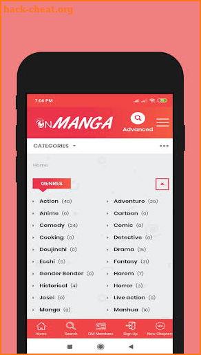 On Manga Reader screenshot