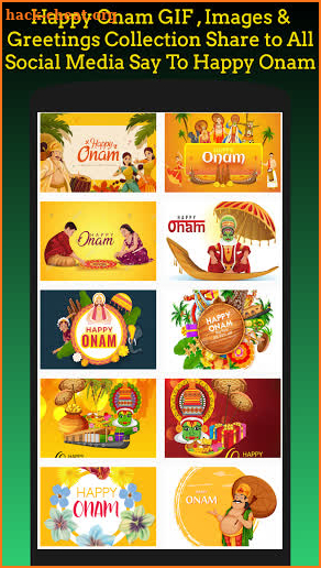 Onam Greetings screenshot