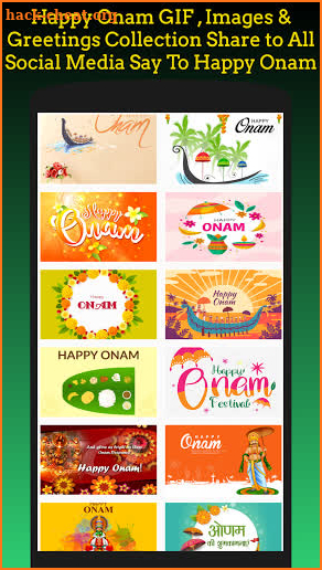 Onam Greetings screenshot