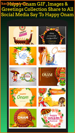 Onam Greetings screenshot