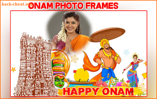 Onam Photo Frames screenshot