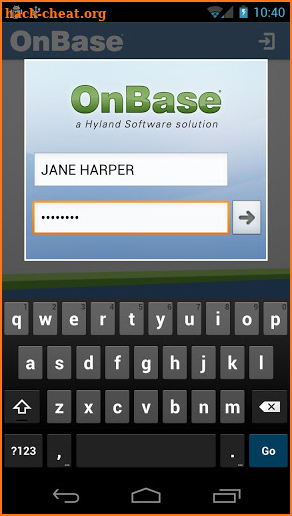 OnBase Mobile screenshot