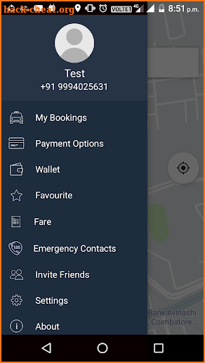 Oncabs Passenger screenshot