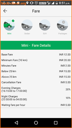 Oncabs Passenger screenshot