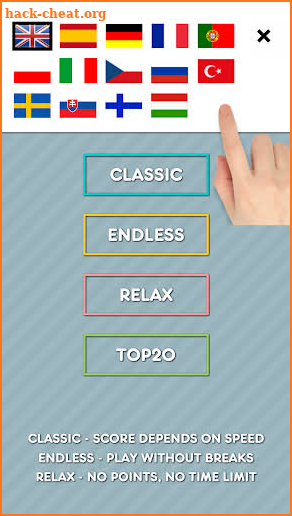 One By One - Free Multilingual Word Search screenshot