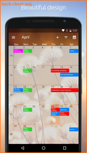 One Calendar screenshot