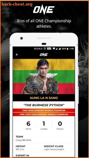 ONE Championship screenshot