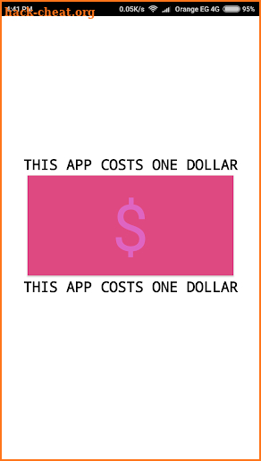 One Dollar App screenshot