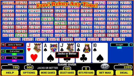 One Hundred Play Poker screenshot