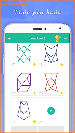 One Line Draw: One Stroke Drawing Puzzle Game screenshot